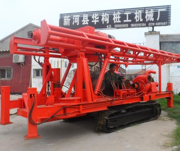 6寸履带式正循环钻机