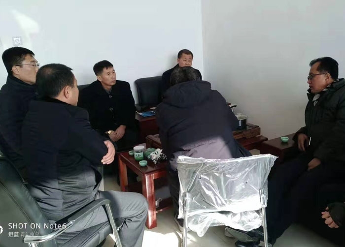 水井钻机客户来访