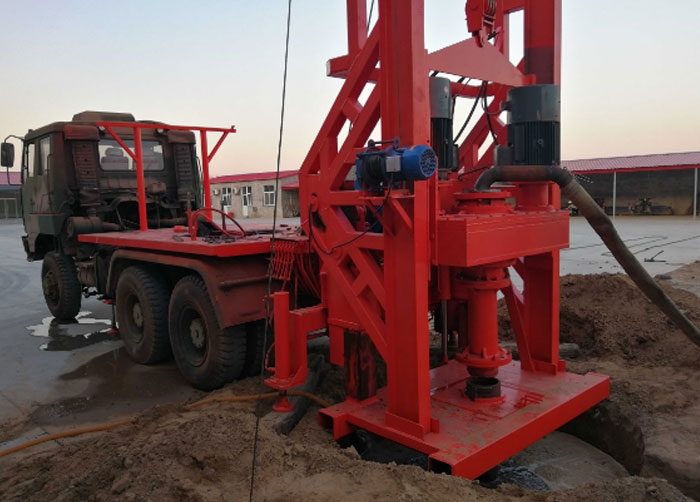 水井钻机客户来访