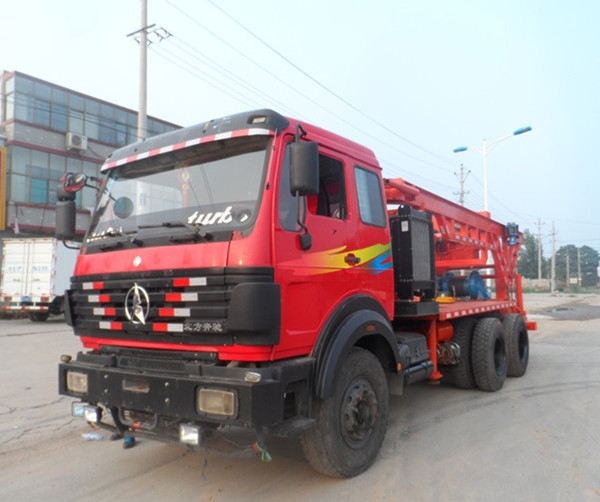 6寸车载式正循环钻机