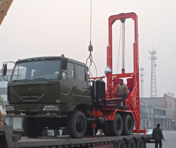 8寸车载式正循环钻机